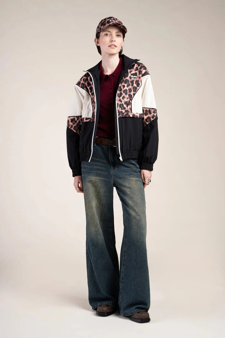 Saint-Martin Jacket Tricolor - New Leopard/Ombre