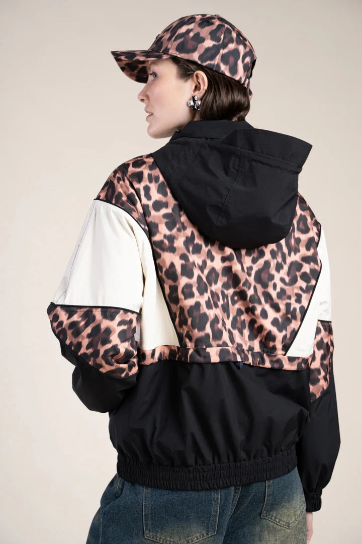 Saint-Martin Jacket Tricolor - New Leopard/Ombre