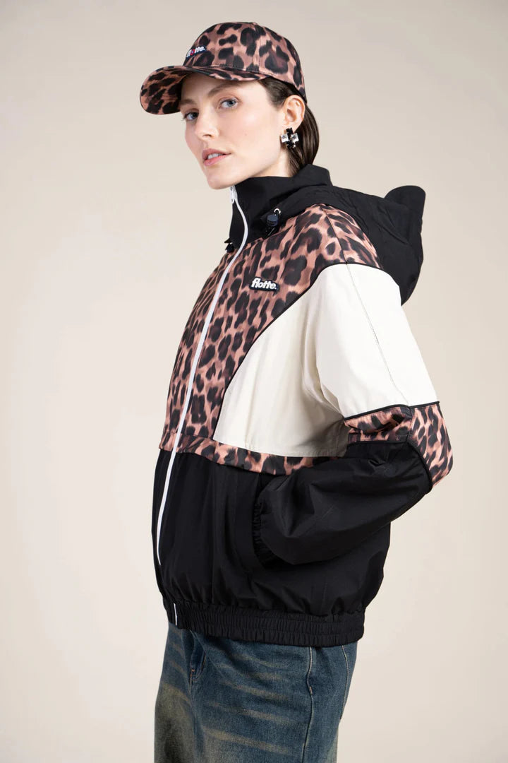 Saint-Martin Jacket Tricolor - New Leopard/Ombre