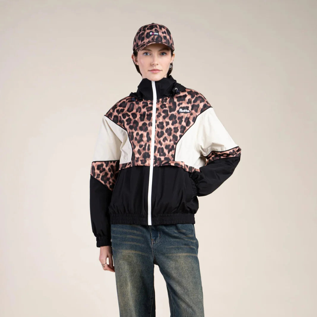 Saint-Martin Jacket Tricolor - New Leopard/Ombre
