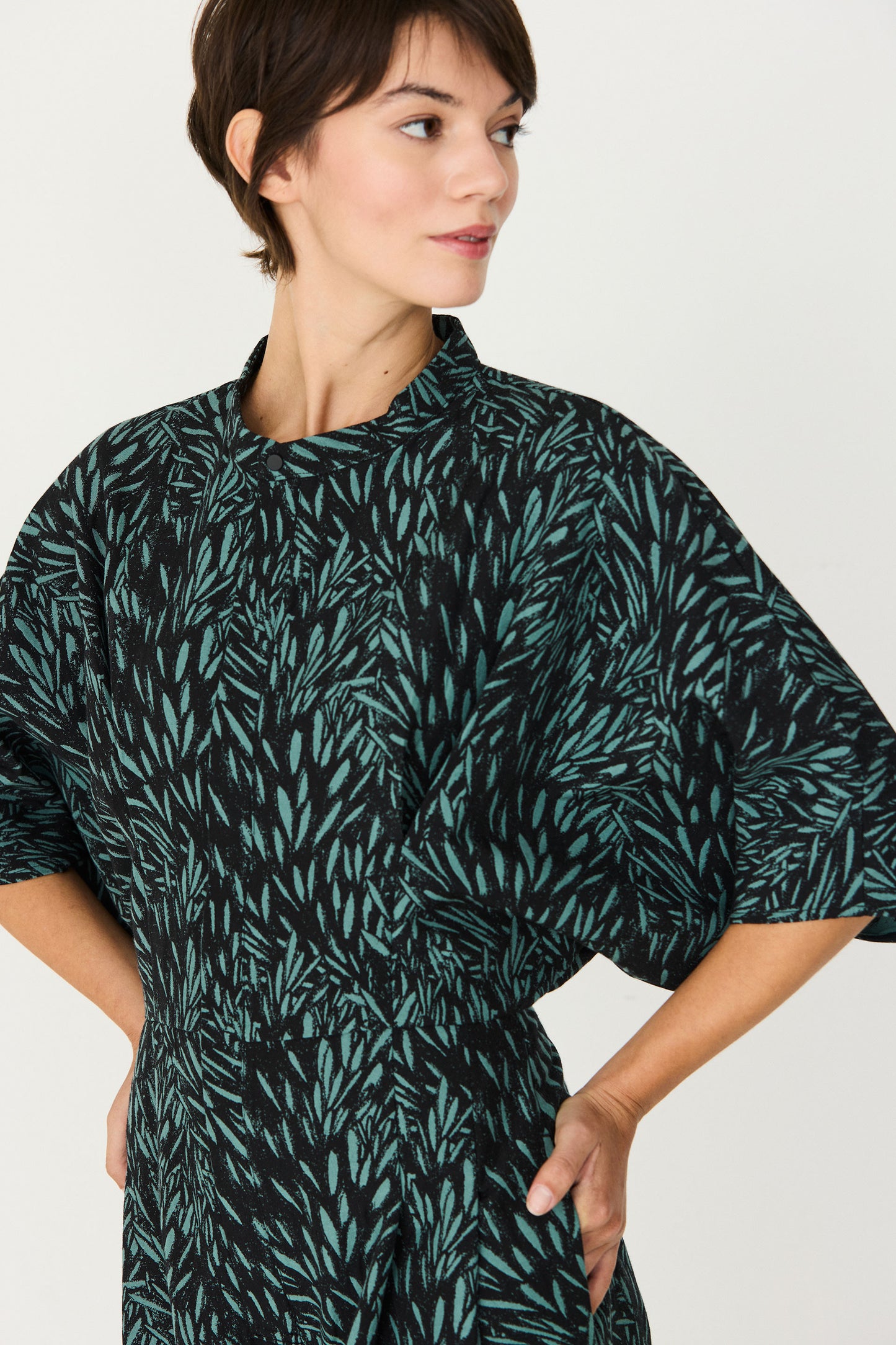 Siloe Jumpsuit - Leaves