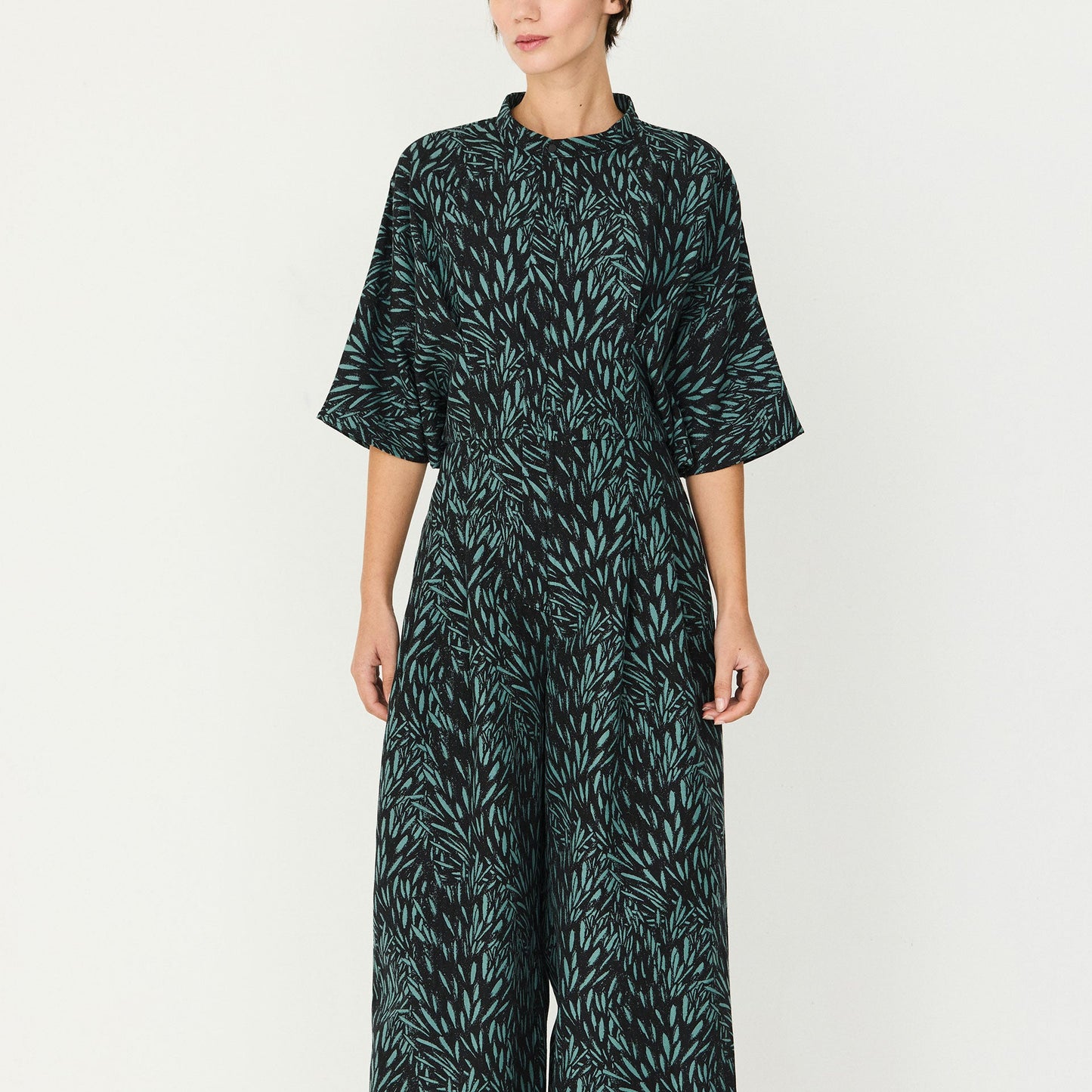 Siloe Jumpsuit - Leaves
