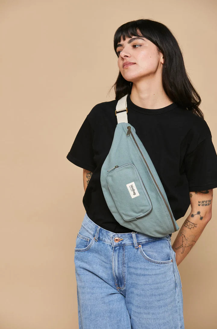 Sofia Banana Bag XL - Sage