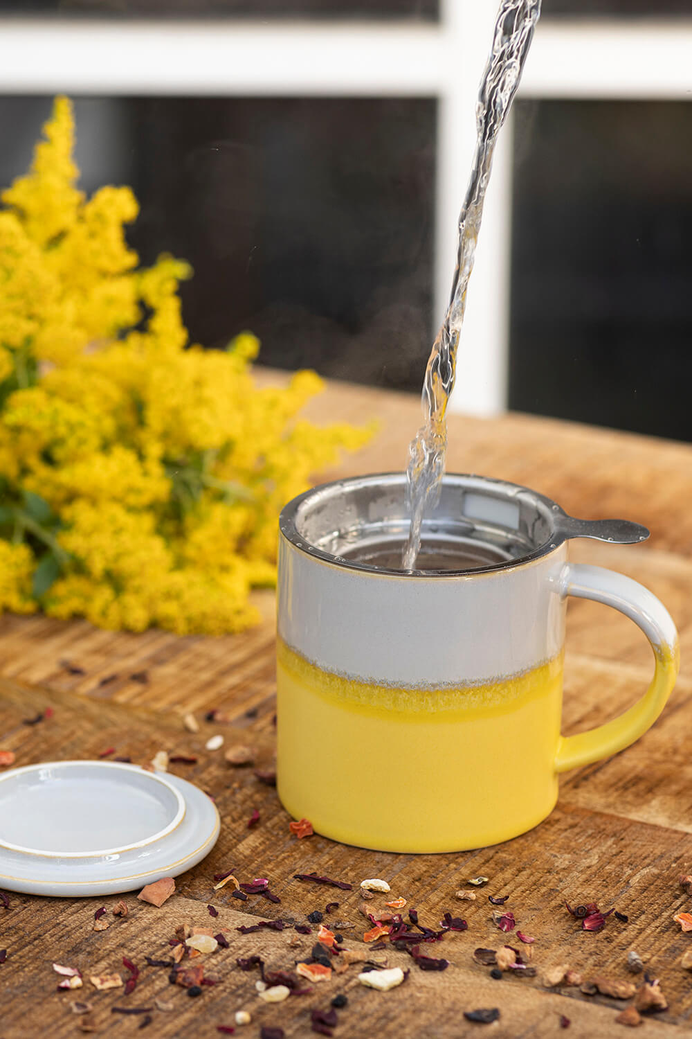 Tea Cup Industrial - Yellow