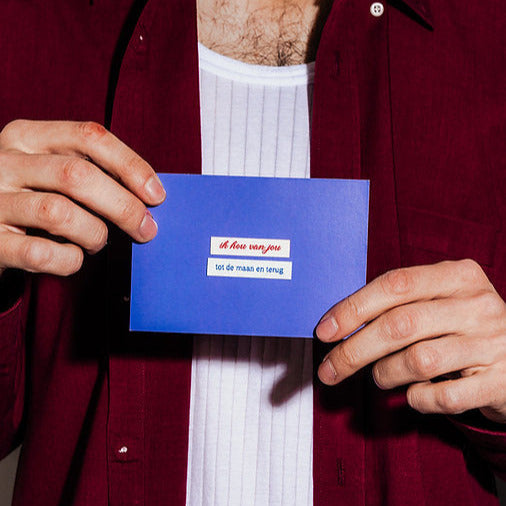 Greeting Card With A Message That Sticks - Duo