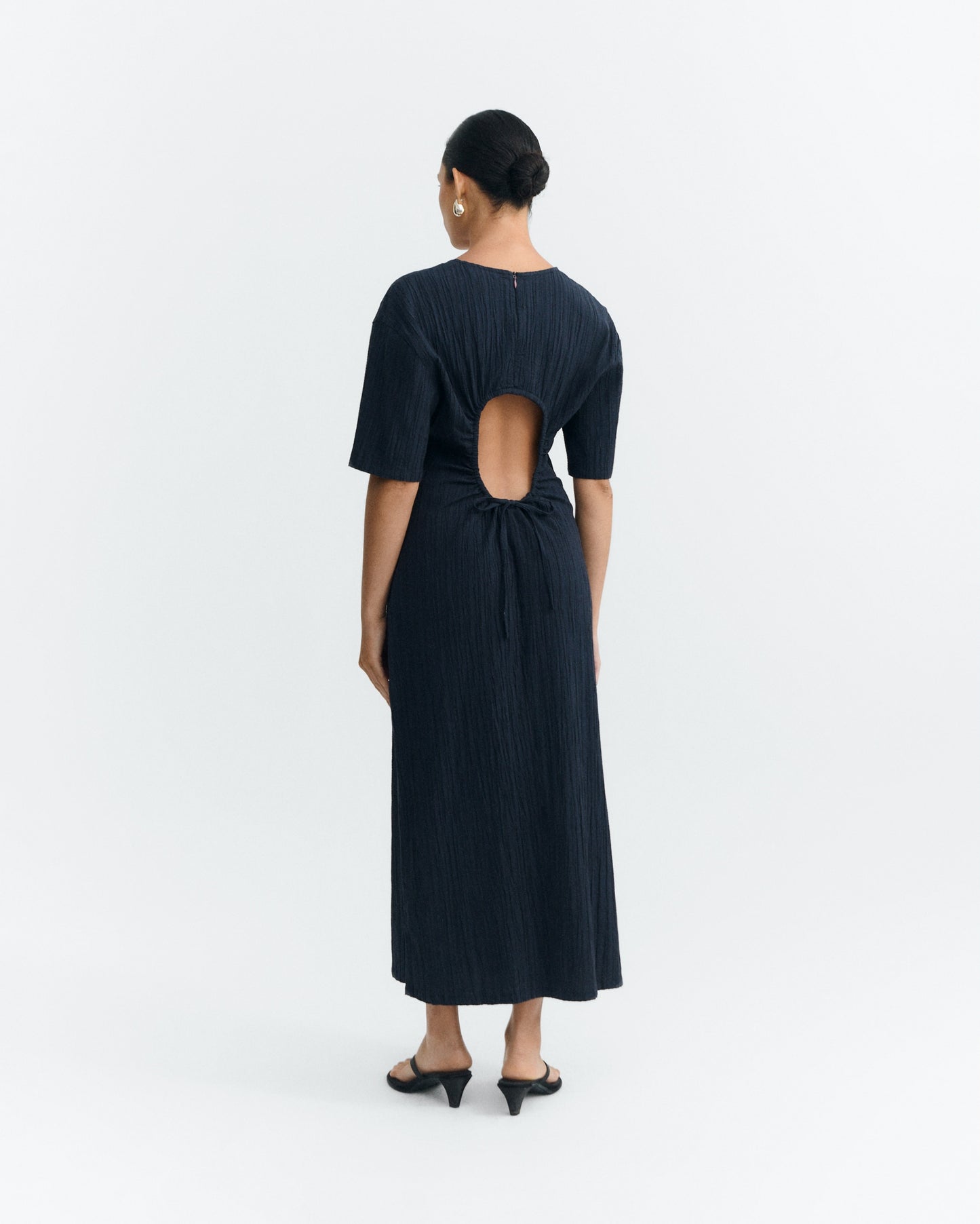 Kina Long Dress - Navy