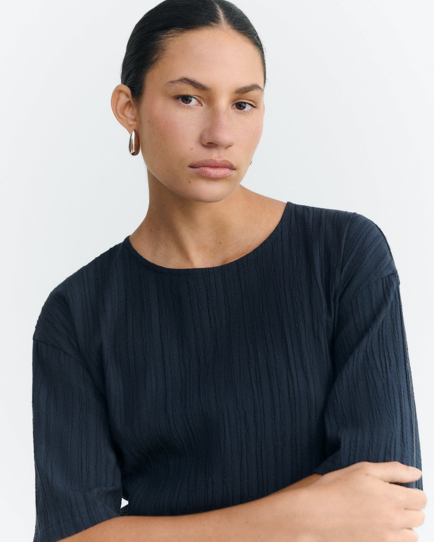 Kina Long Dress - Navy