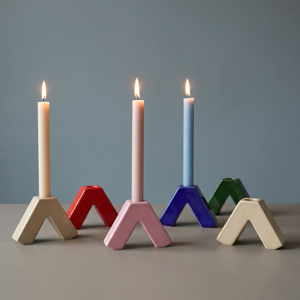 Candle Holder Whywhy - Powder Pink