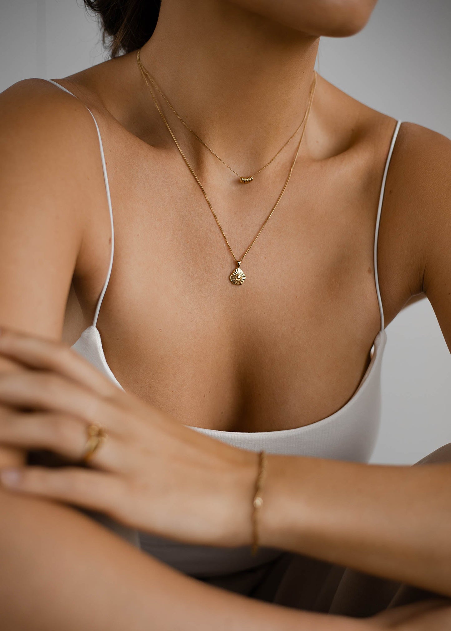 Flawed Carrie Pendant - Gold