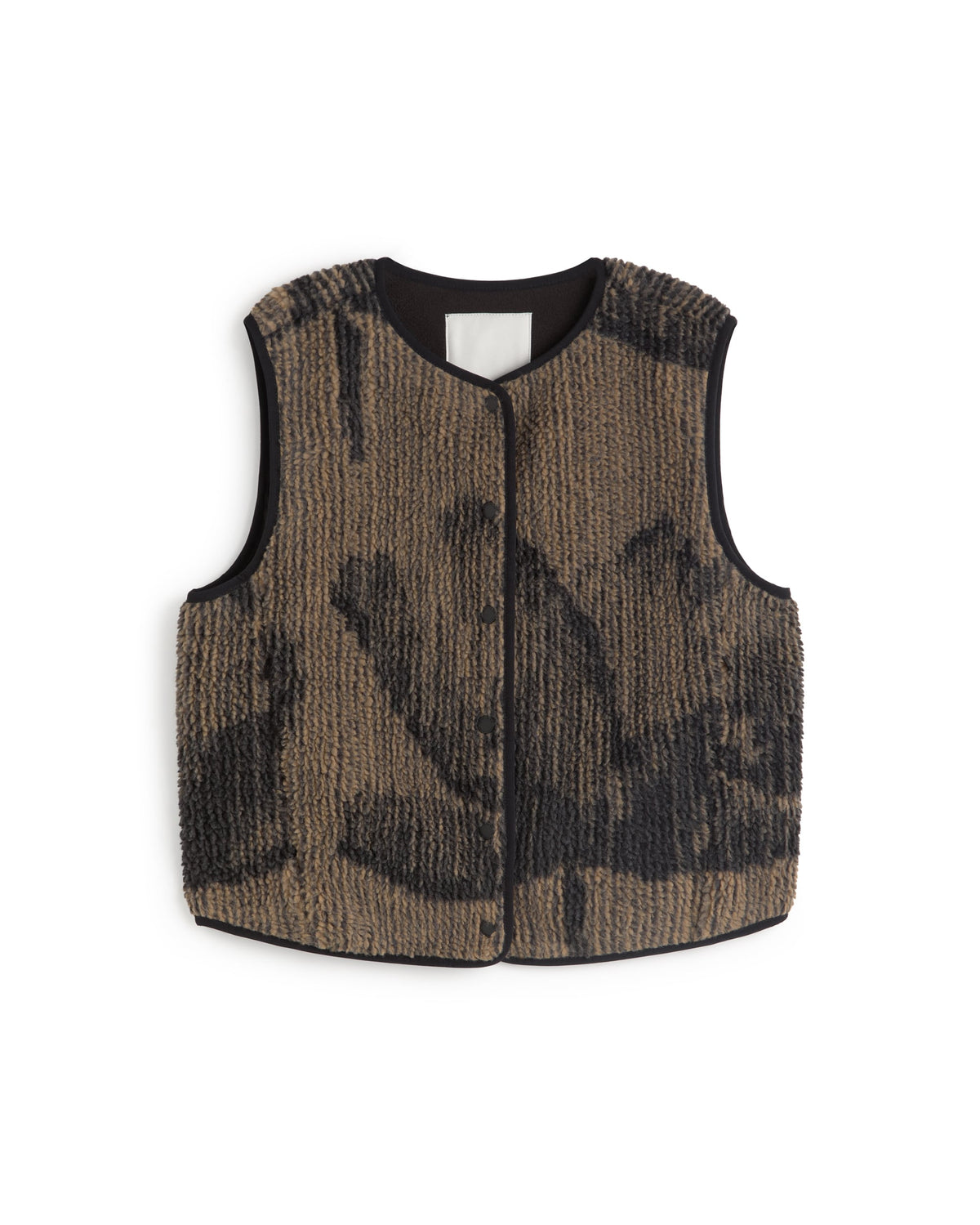 Jay Teddy Vest - Lotus Brown