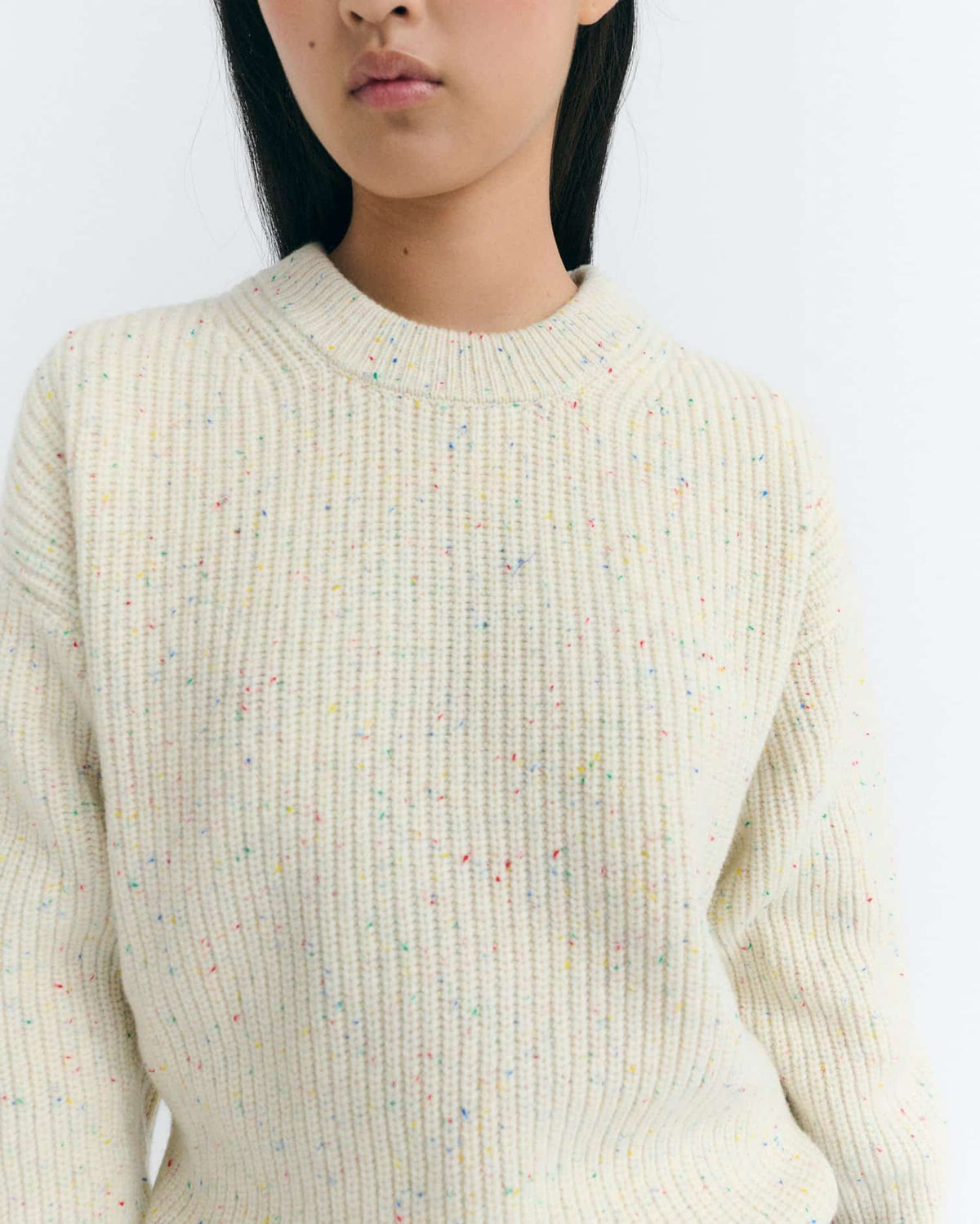 Carmen Knitted Sweater - Ecru