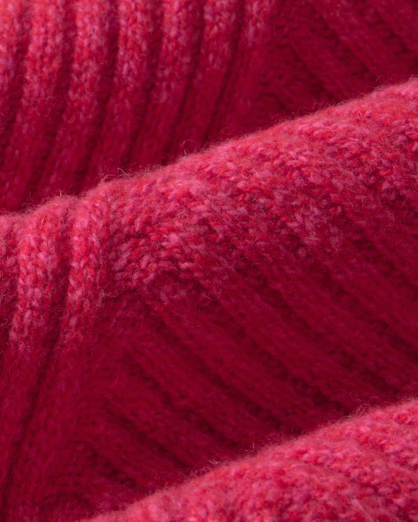 Kaia Knitted Vest - Red/Pink Melange