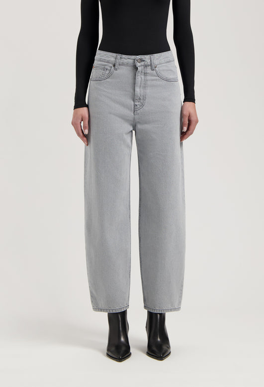 Brooke High Barrel - Light Grey