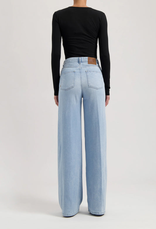 Sara High Loose  Flow - Stone Vintage