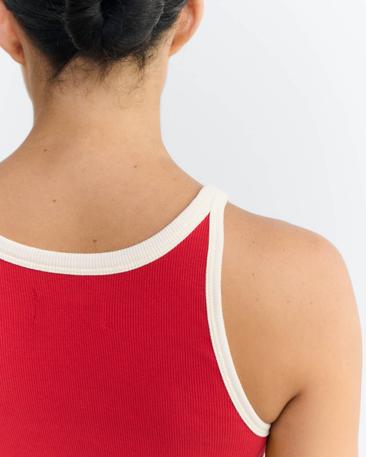 Harriet Top Contrast - Clavel Pannacotta