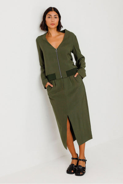 Xare Skirt - Deep Green