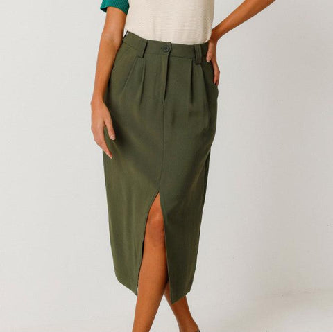 Xare Skirt - Deep Green