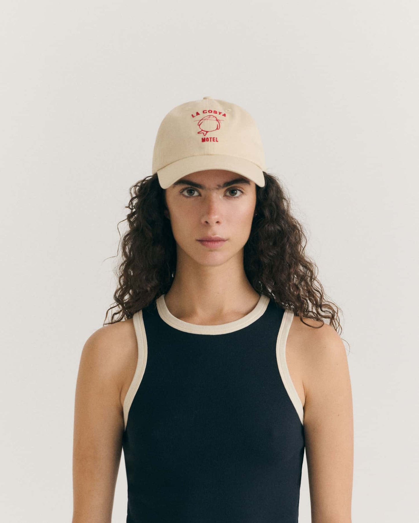 Harriet Top Contrast - Navy Pannacotta