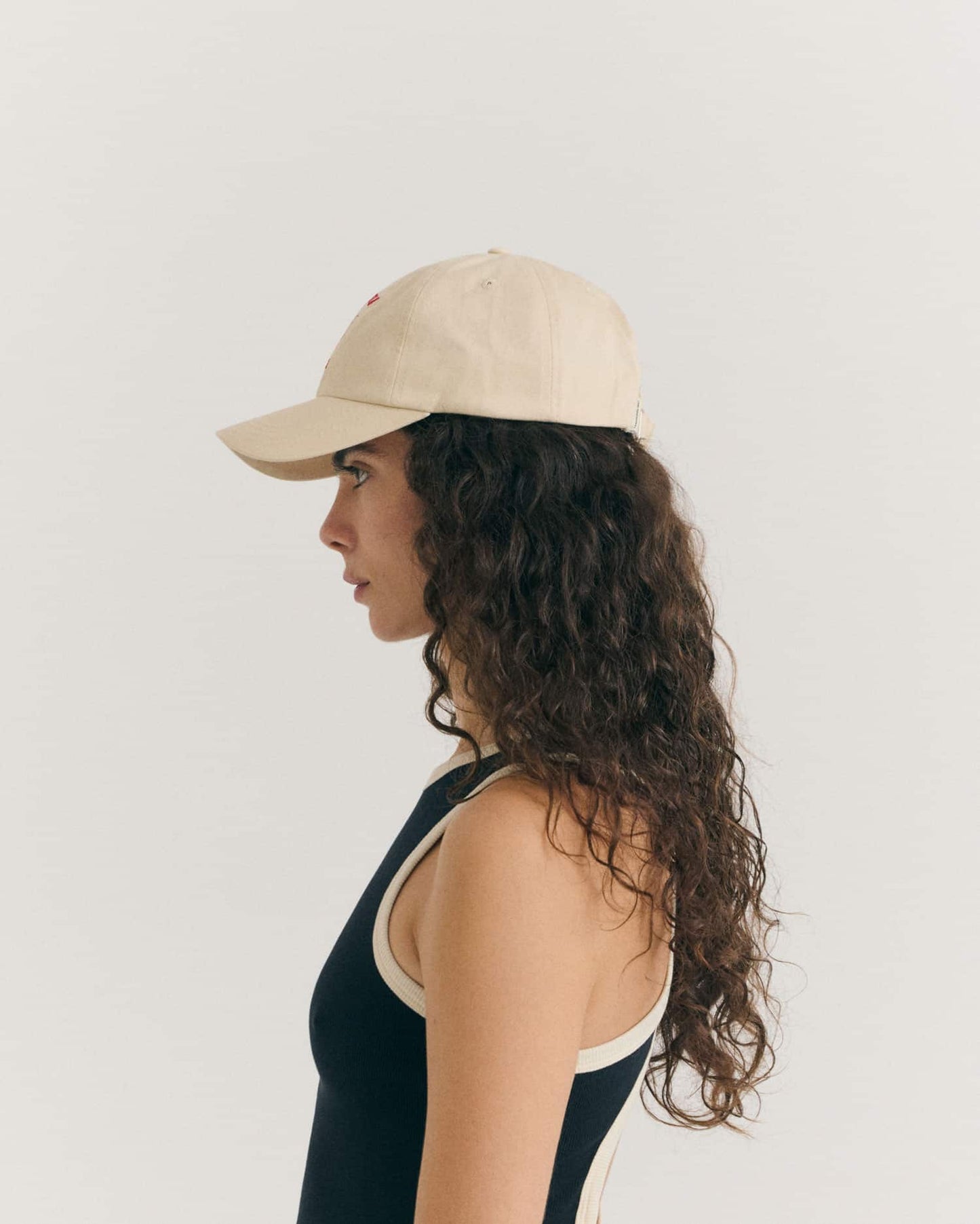 Harriet Top Contrast - Navy Pannacotta