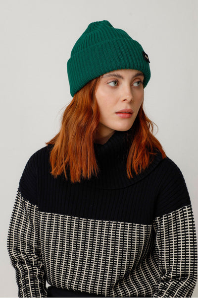 Zala Beanie - Basil Green