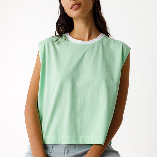 Zuntz Boxy Top - Light Green