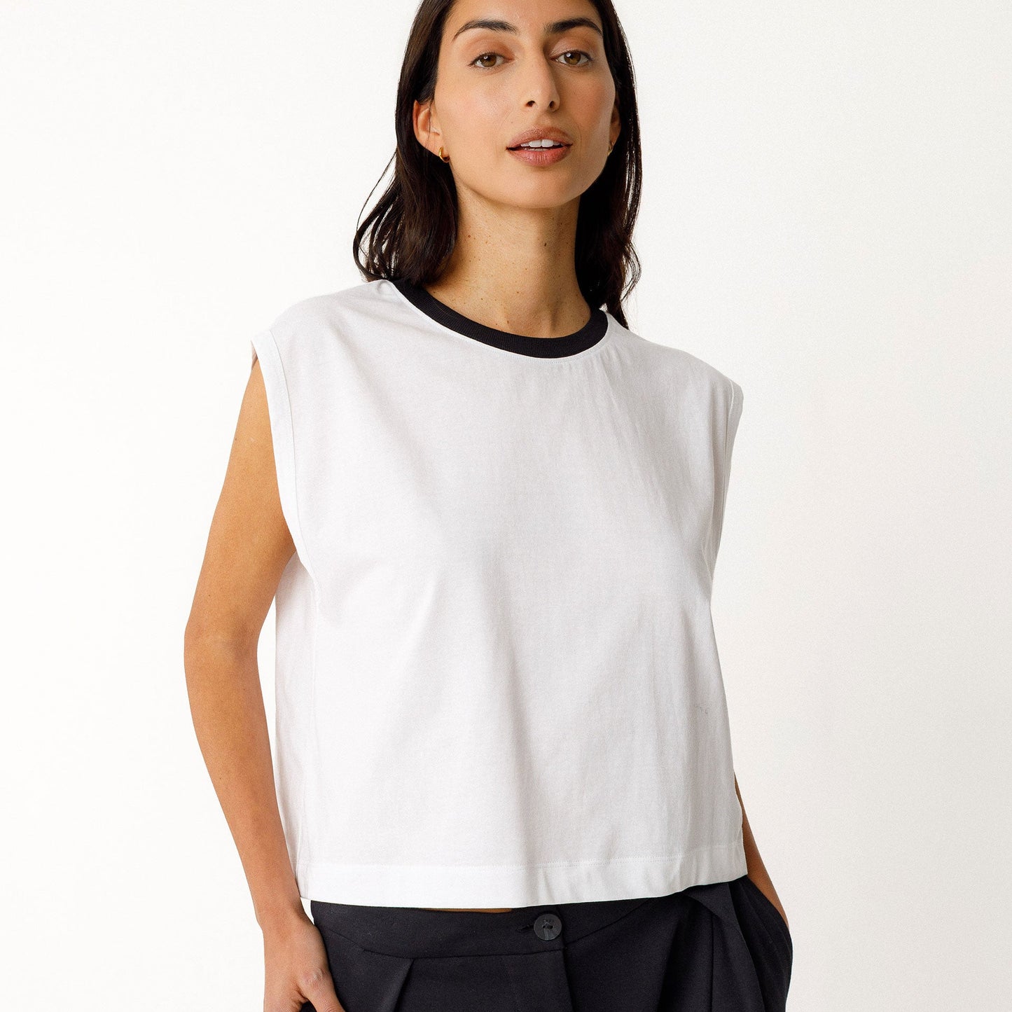 Zuntz Boxy Top - White