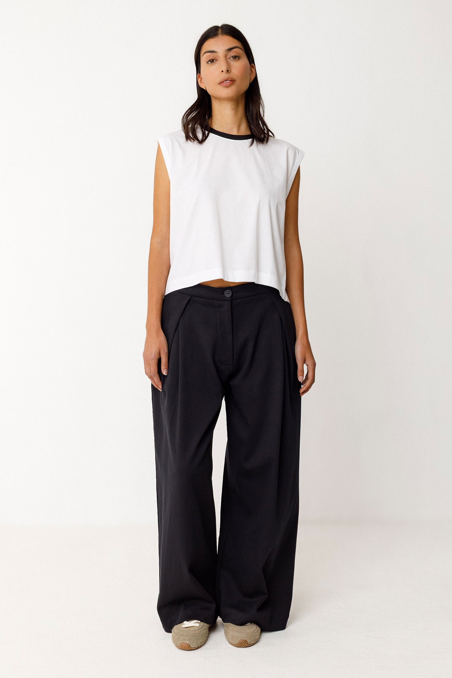 Zuntz Boxy Top - White