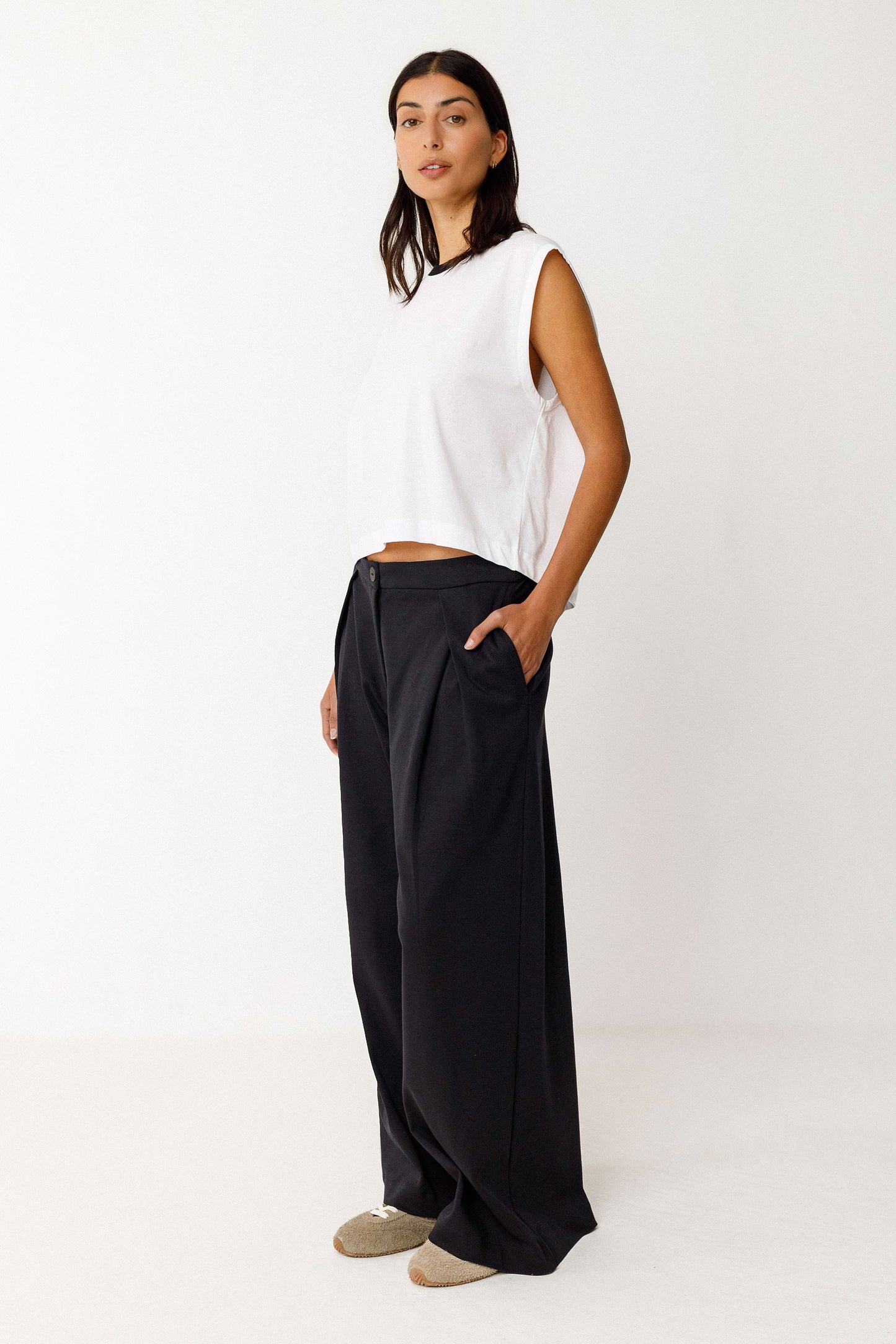 Zuntz Boxy Top - White