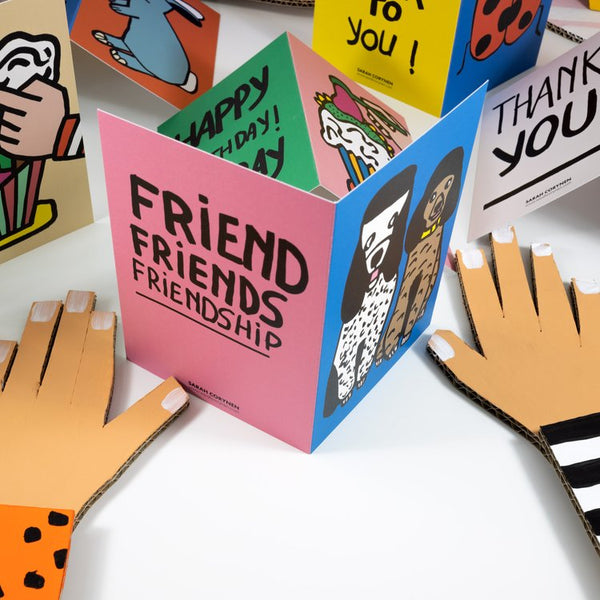 Sarah Corynen Greeting Card - Friend Friends Friendship