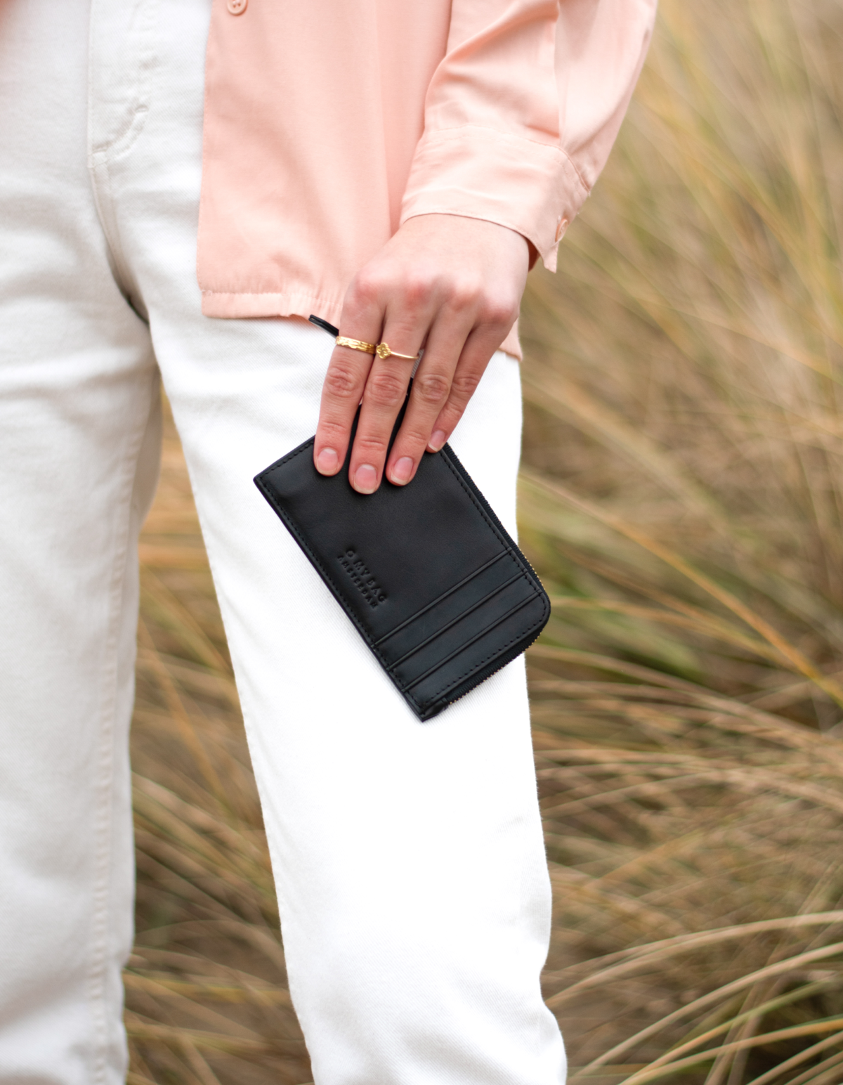 O My Bag Lola Coin Purse - Black