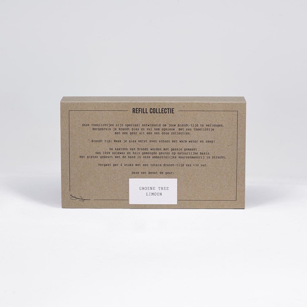 Brandt Refill Set - 6  tealights