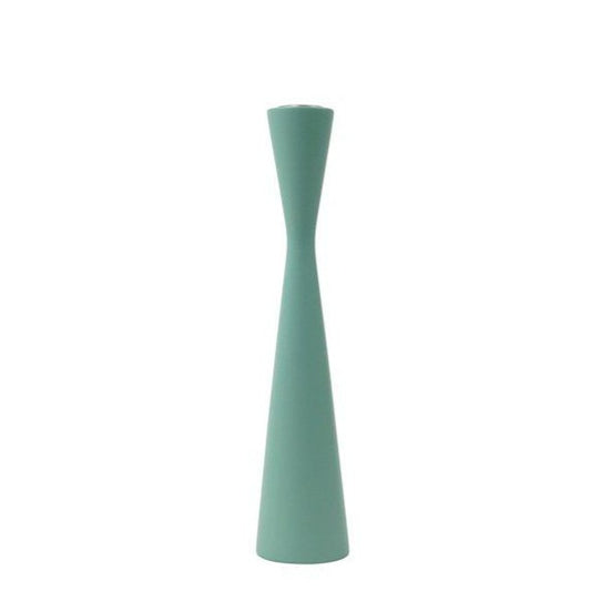 Kinta Candle Holder Wood / Sandglass - Mint