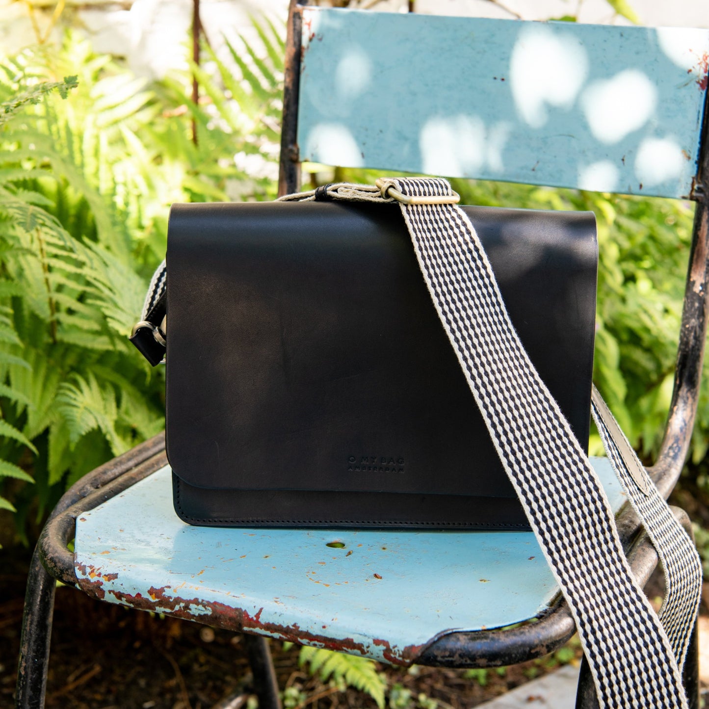 O My Bag Audrey - Black Classic Leather