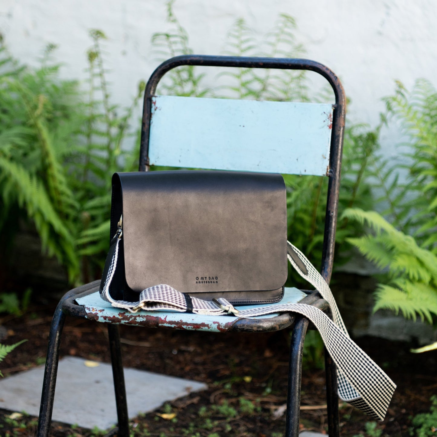 O My Bag Audrey - Black Classic Leather