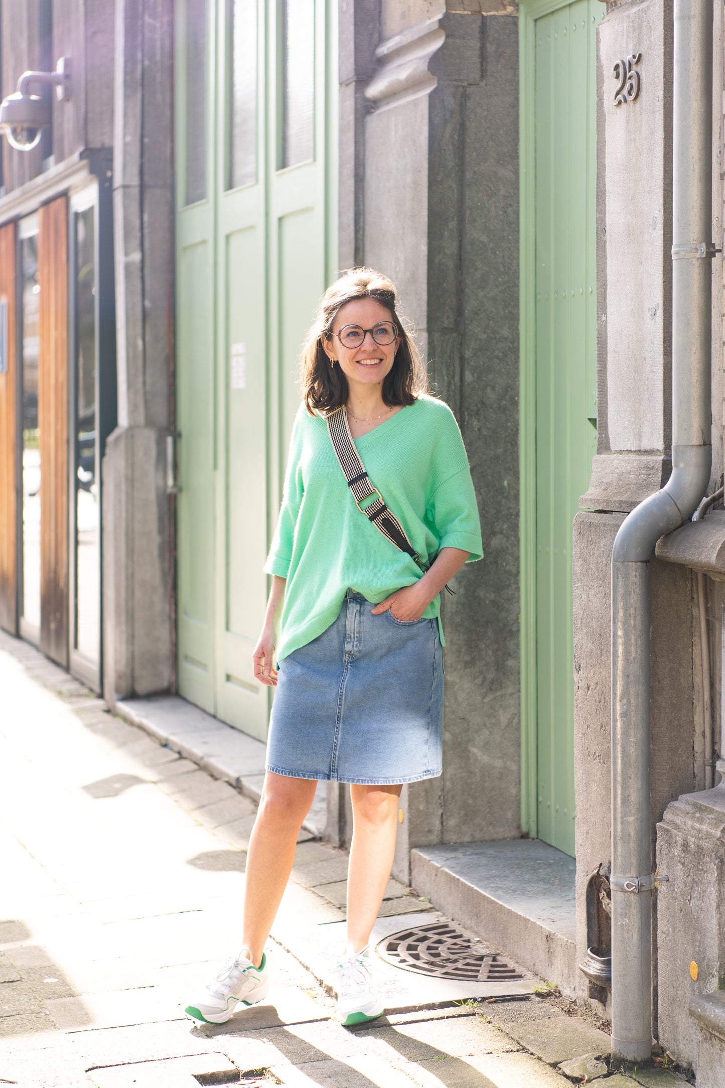 O My Bag Drew - Black / 2 Straps