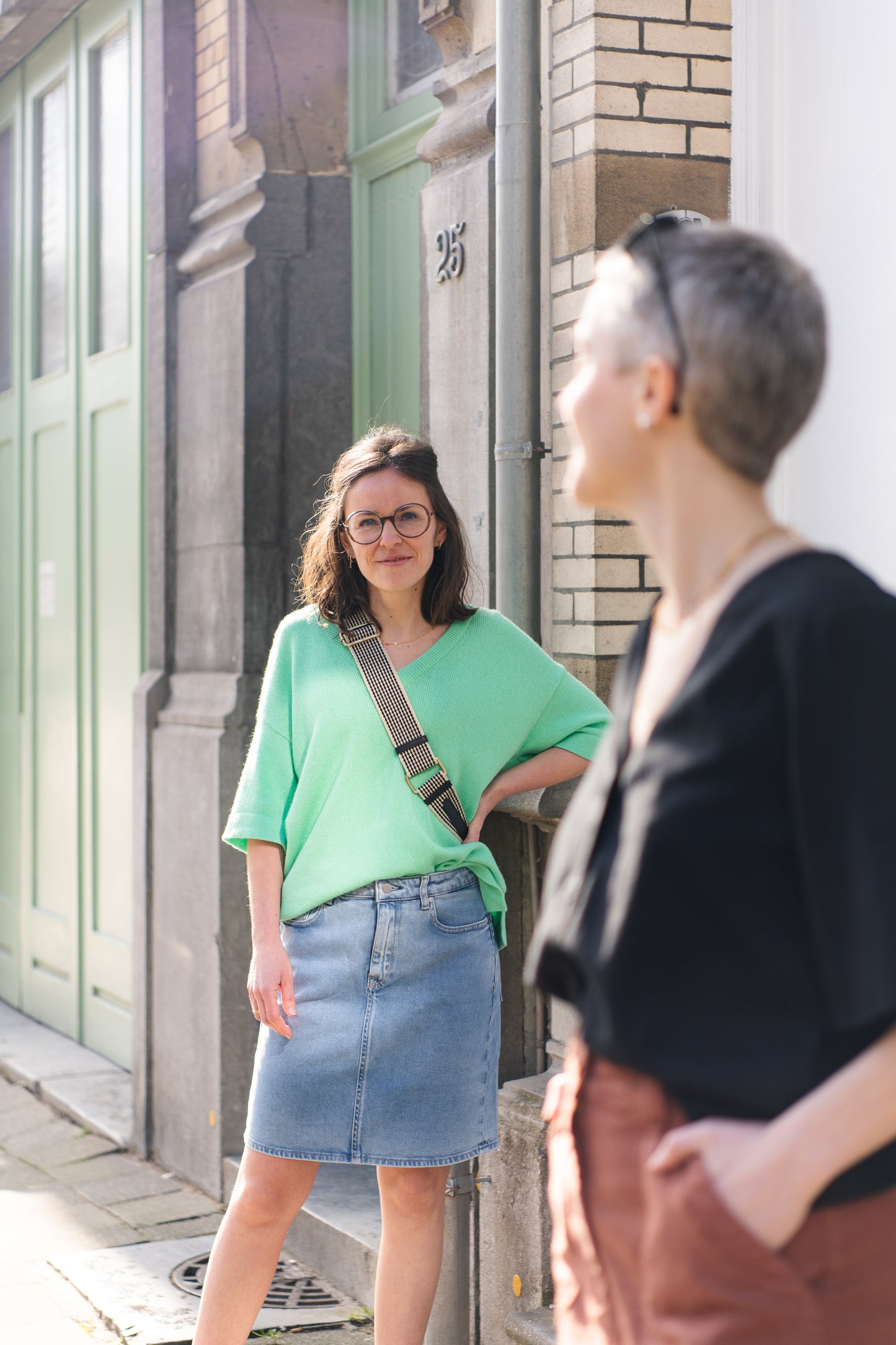 O My Bag Drew - Black / 2 Straps