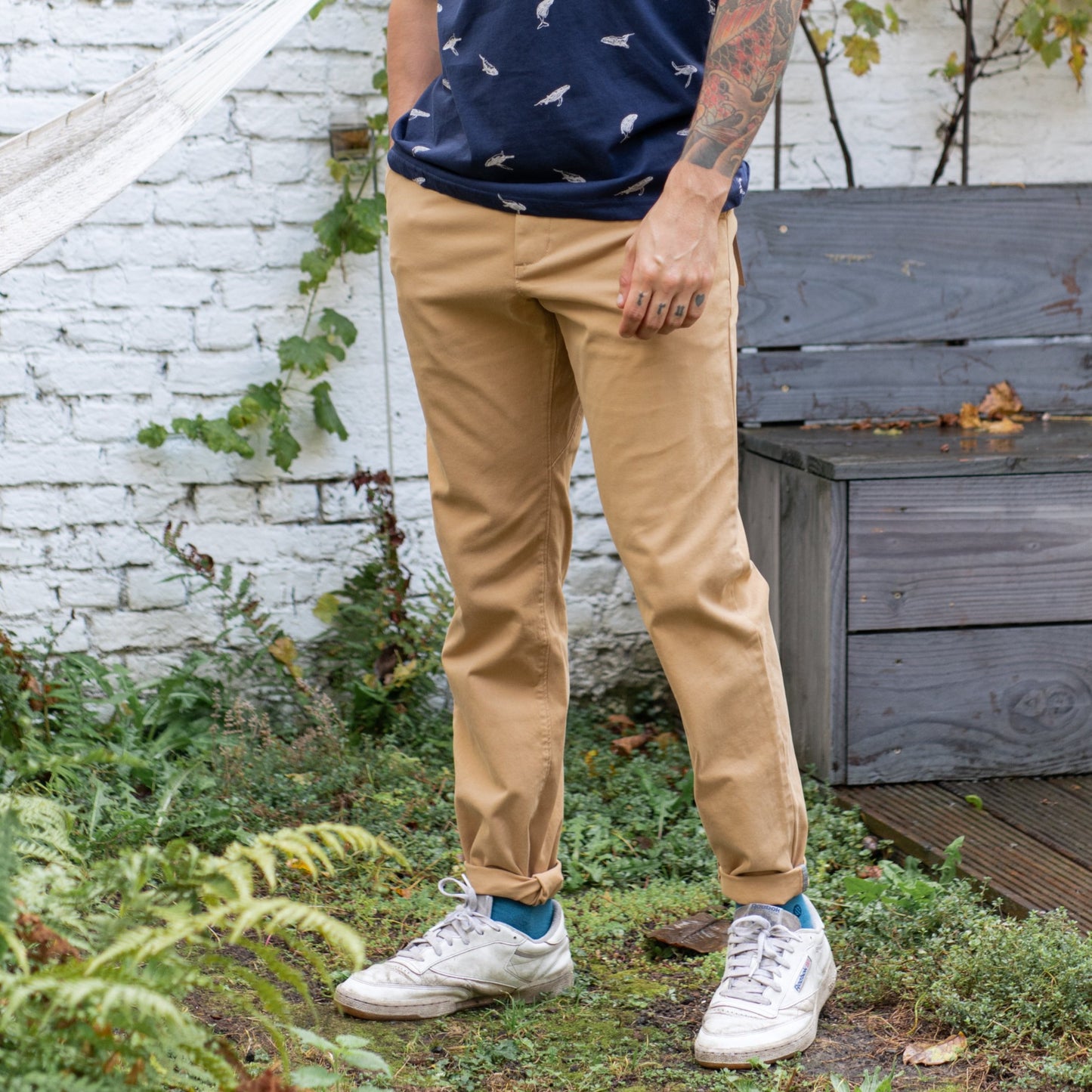 Dedicated Chino Pants Sundsvall Khaki