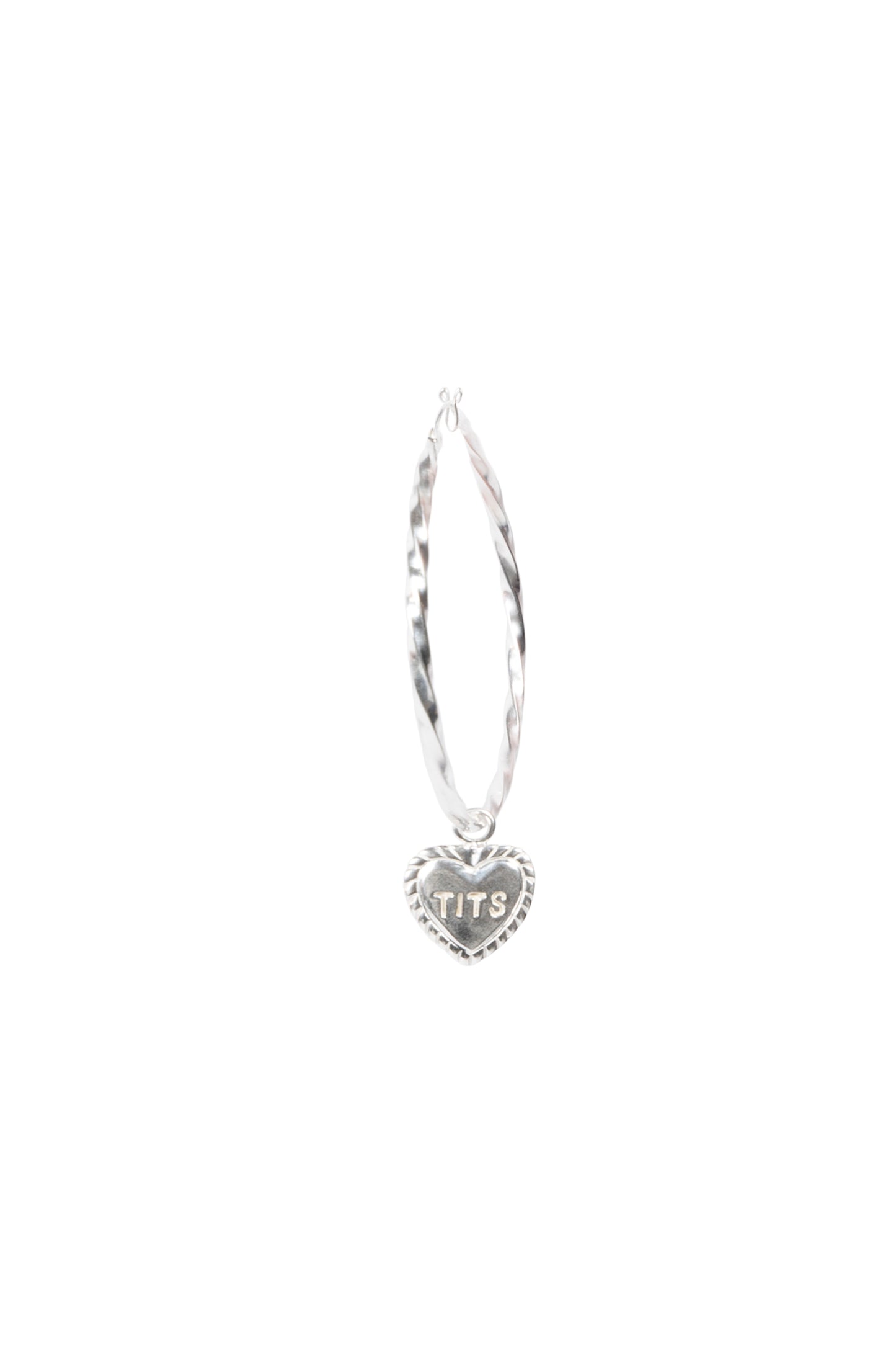 T.I.T.S Earring Pendant Silver SMALL