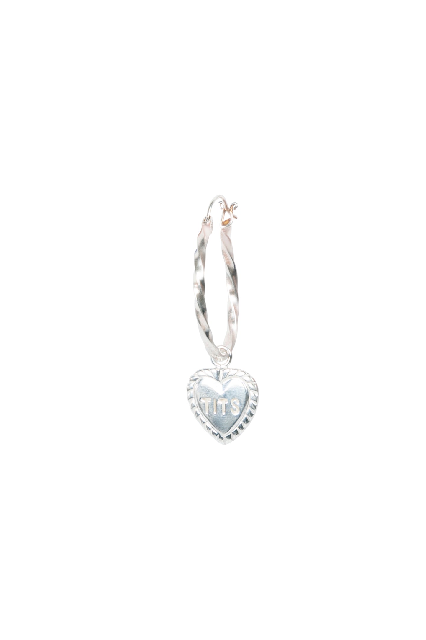 T.I.T.S Earring Pendant Silver SMALL