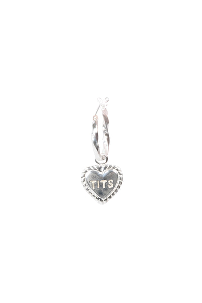 T.I.T.S Earring Pendant Silver SMALL