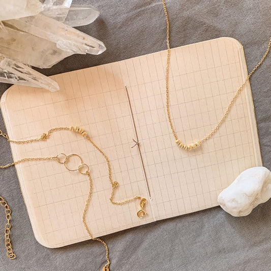 Stripe Beads Necklace