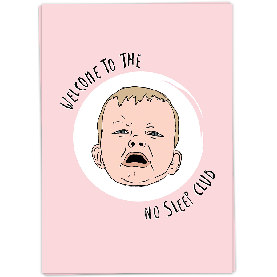 Kaart Blanche Baby – No sleep club