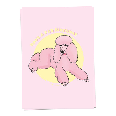 Kaart Blanche Cardimals – Happy poodle