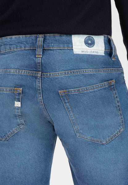 LAST ONE in 34/32 - Mud Jeans Regular Dunn Stone Blue