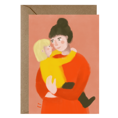Greeting Card - Mother Daughter