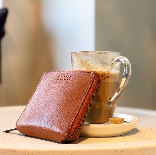 O My Bag Wallet Sonny Square - Cognac