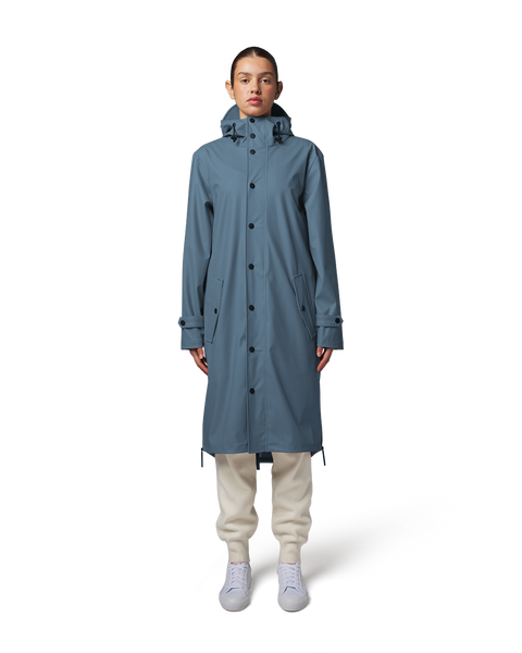 Maium Raincoat or Poncho Blue Grey