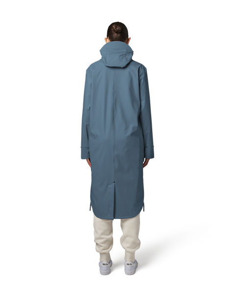 Maium Raincoat or Poncho Blue Grey