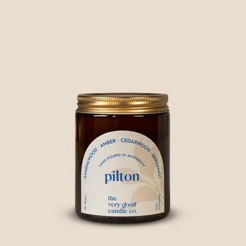 Very Goods Studio Amber Glass Candles - Pilton