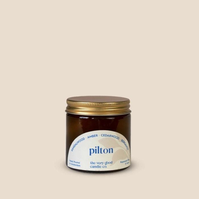 Very Goods Studio Amber Glass Candles - Pilton